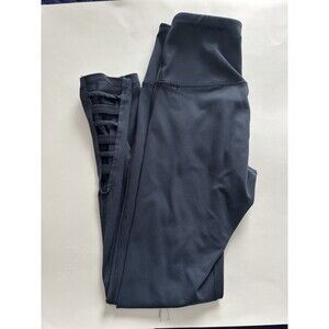 Yoga Athletic Womens Size XS Blue Yogalicious Ankle Length Leggings